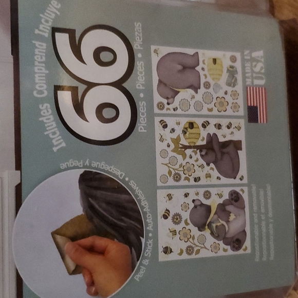 Patchwork Honey theme RoomFx Wall decals - Picture 3 of 4